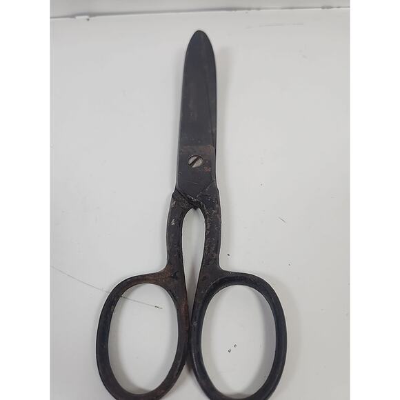 Vintage Clauss Curved Upholstery Shears Scissors No. 4208 - Picture 2 of 5